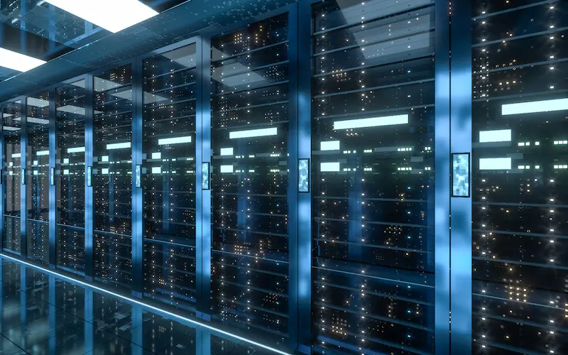 Server data center infrastructure